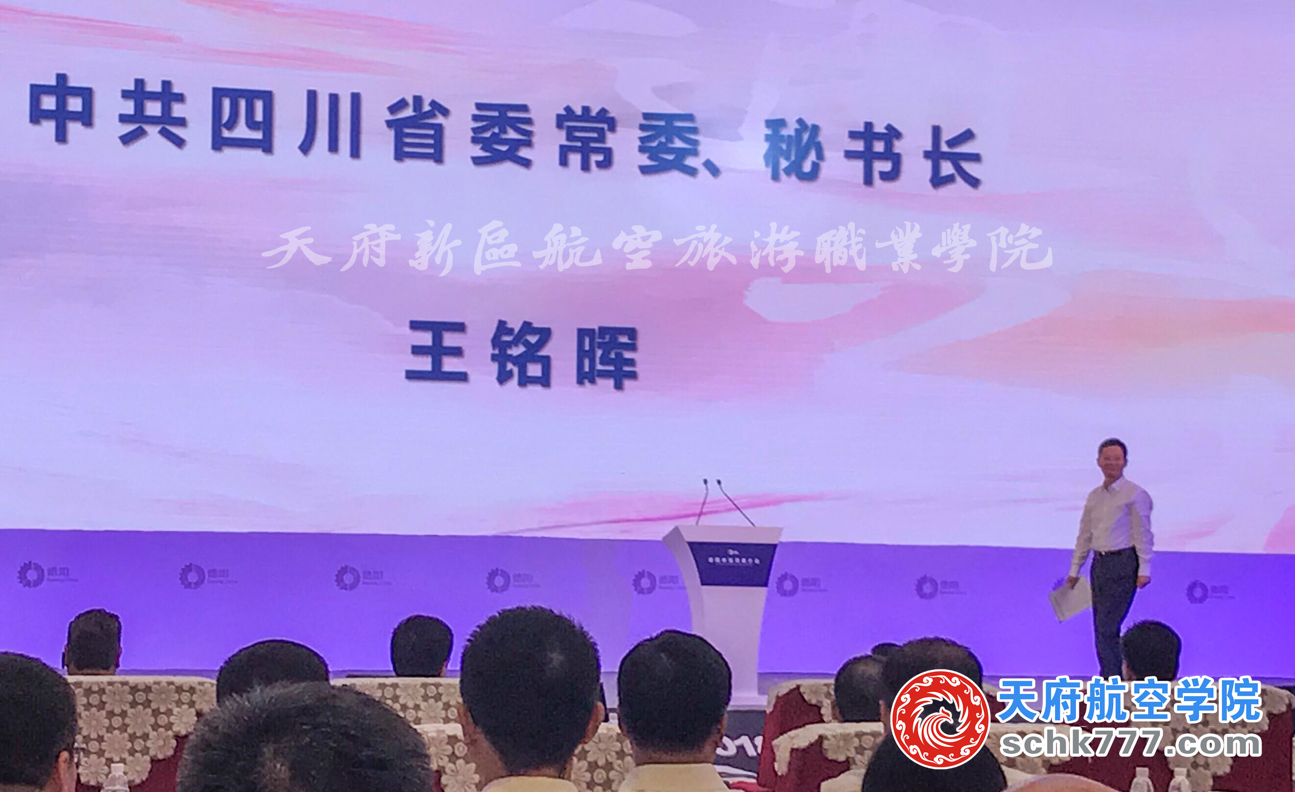 中國四川省常委、秘書長王銘暉致辭.jpg